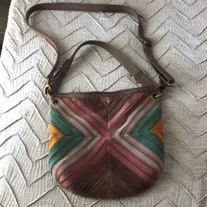 Leather Fossil bag